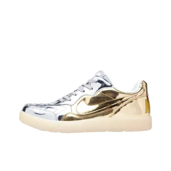 Nike Tiempo 94 Anti-Slip Wear-Resistant Low-Top Skateboard Shoes Men's Gold
