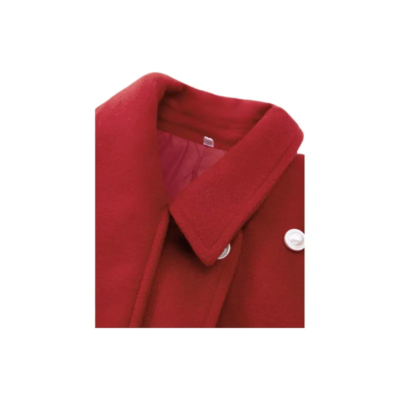 Love To Serve Coats Women's Red-2
