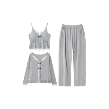 XIAFENYAN Pajama Set Women's Gray