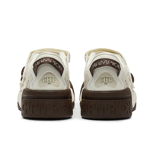 Champion Essentials AutoSkate Mary Jane Casual Shoes Women's Milk White/Baroque Brown-3