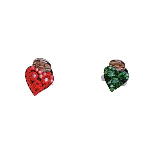ZWU Acrylic Crystal Hair Clips Women's-29