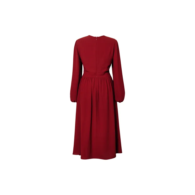 ROEYSHOUSE Long-Sleeved Dresses Women's Red-1