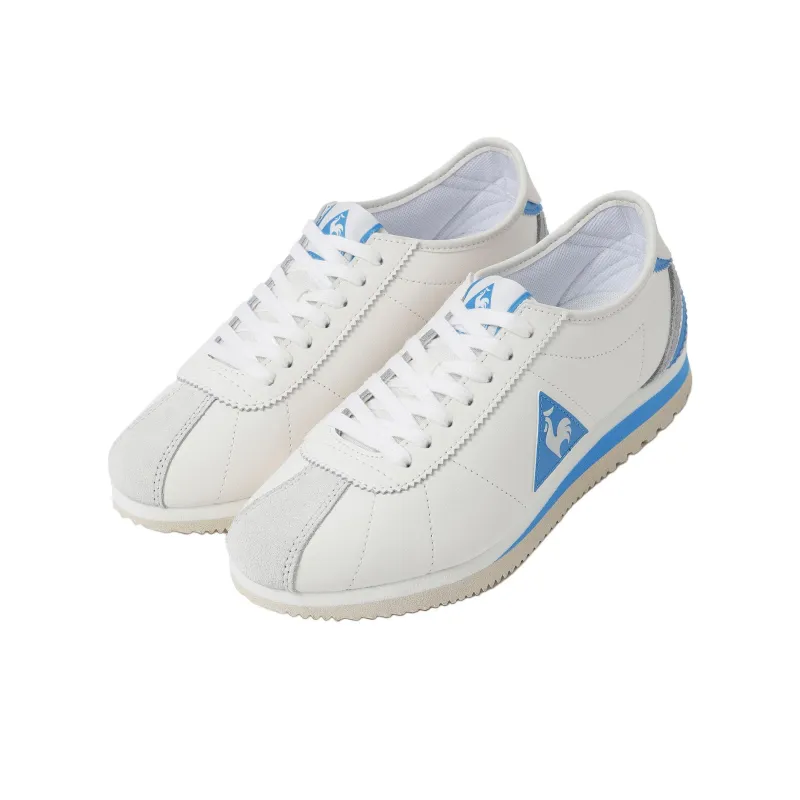 Le Coq Sportif Anti-Slip Wear-Resistant Low-Top Casual Shoes Unisex White Blue-1