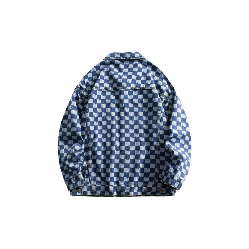 DJ.SPIRIT Denim Jacket Unisex Denim Green-1
