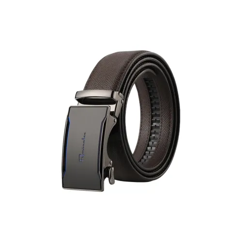 15 MINS Split Cow Leather Belts Men's Width 3.5cm