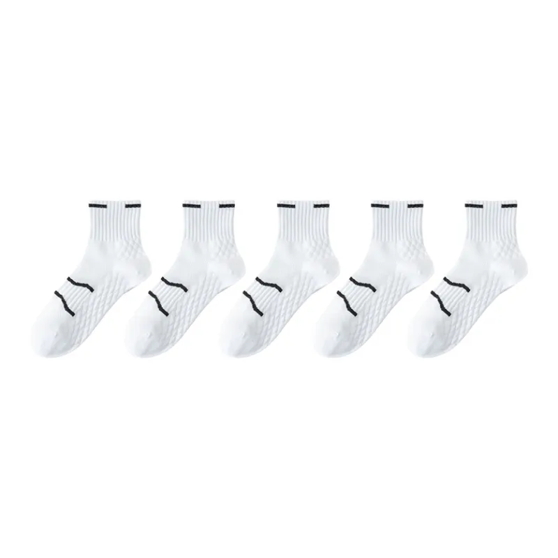 MADALLO Mid Calf Socks Men's Combo Set-11