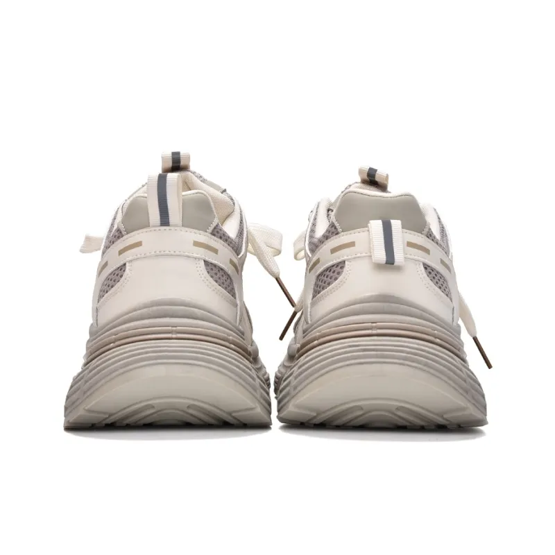 MISTERY Support Wear-Resistant Slip-Resistant Low-Top Chunky Sneakers Women's-10