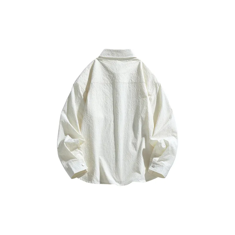 CHARLIE GOLF Jackets Coats Unisex Cream White-1