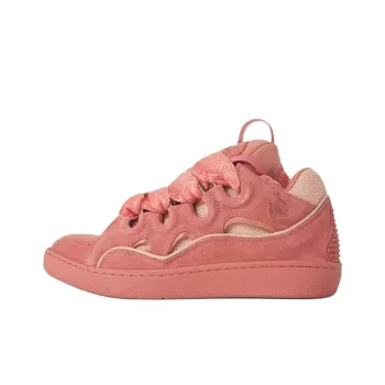 Lanvin Curb Low Top Skateboard Shoes Women's Pink