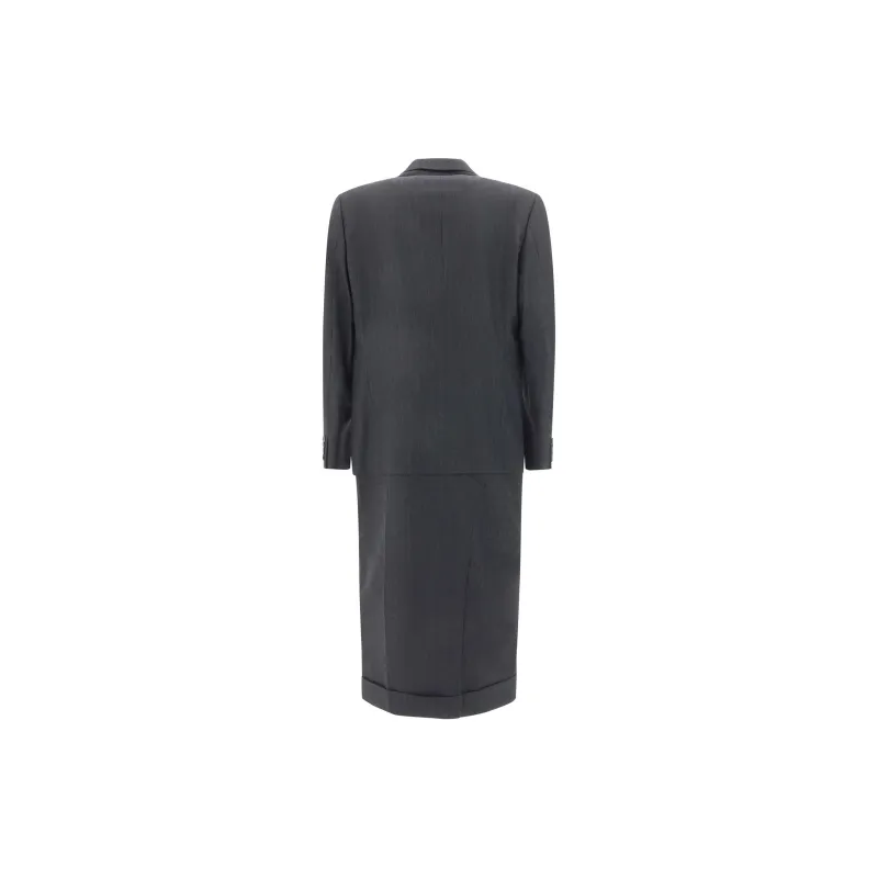 JUNYA WATANABE Pinstriped Twill Coat-1