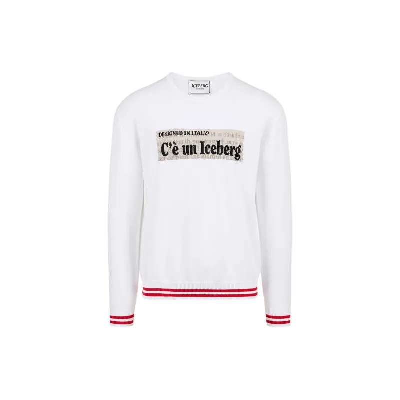 Iceberg Cotton Sweater-0