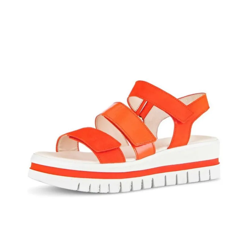 Gabor Fashion Roman Sandals 5.5cm Women's Orange-2