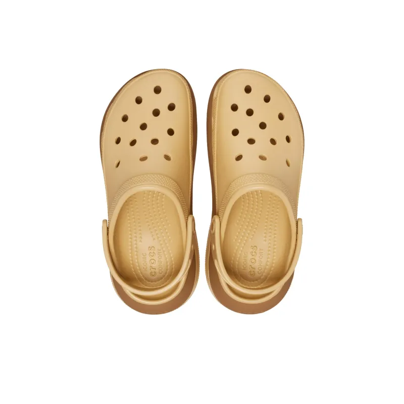 Crocs Mega Crush Matte Clog Clogs Unisex Wheat-3
