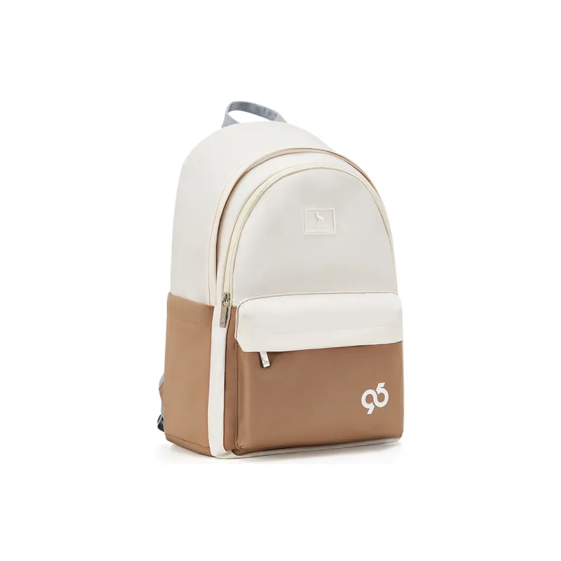 OIWAS Fabric Backpack Regular Unisex Gray/Khaki-8