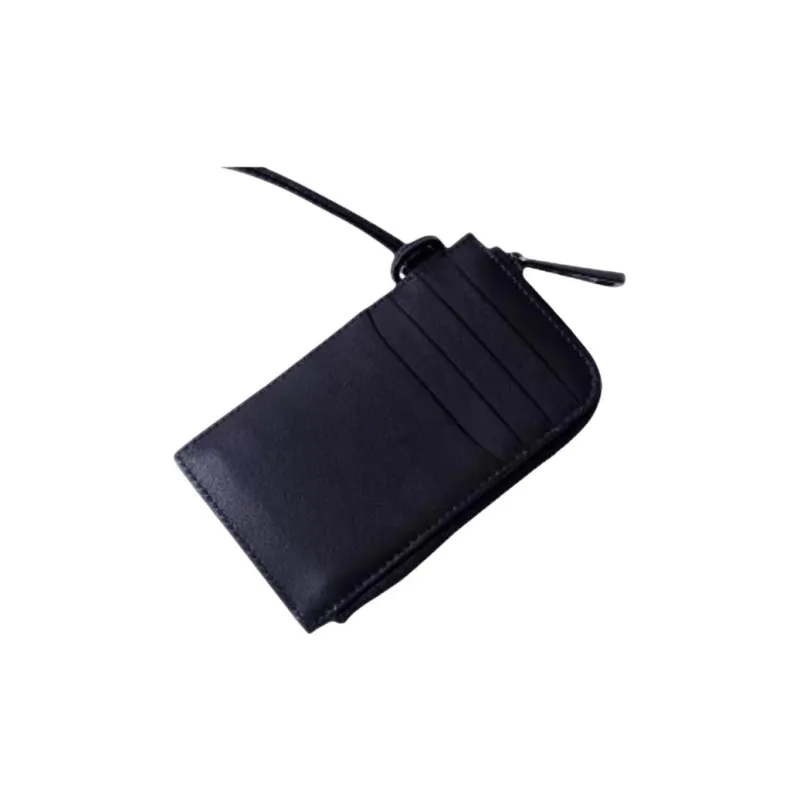 Moncler Cow Leather Wallet Unisex Black-3