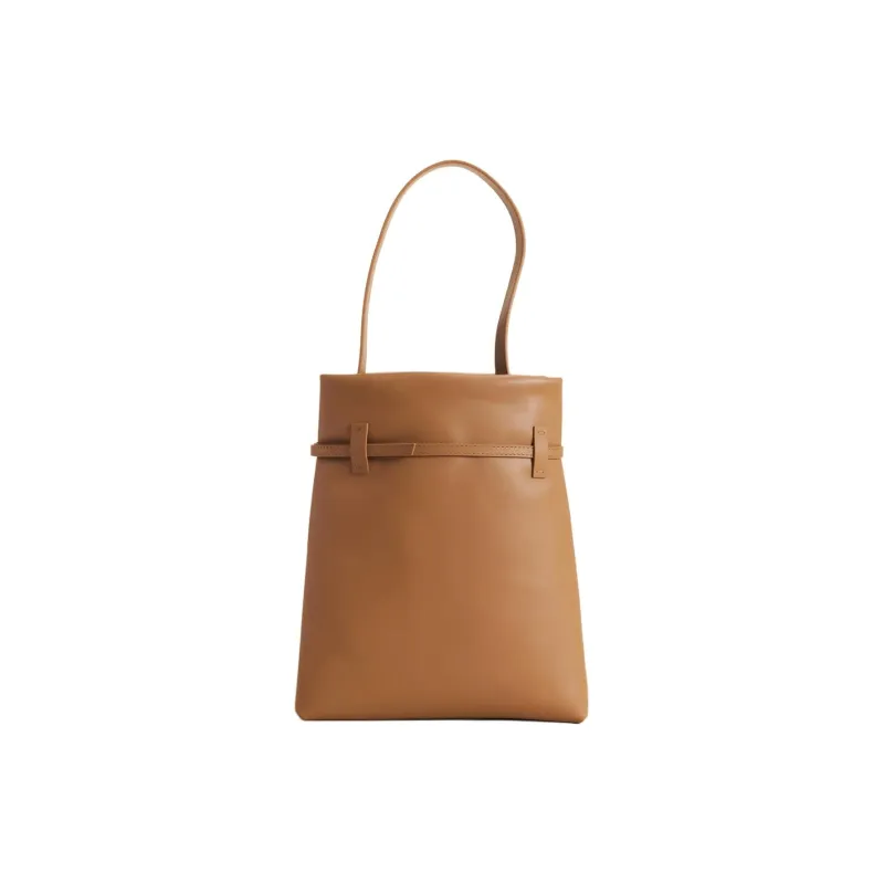Manu Atelier Cow Leather Handbag Shoulder Bag Women's Tan-1
