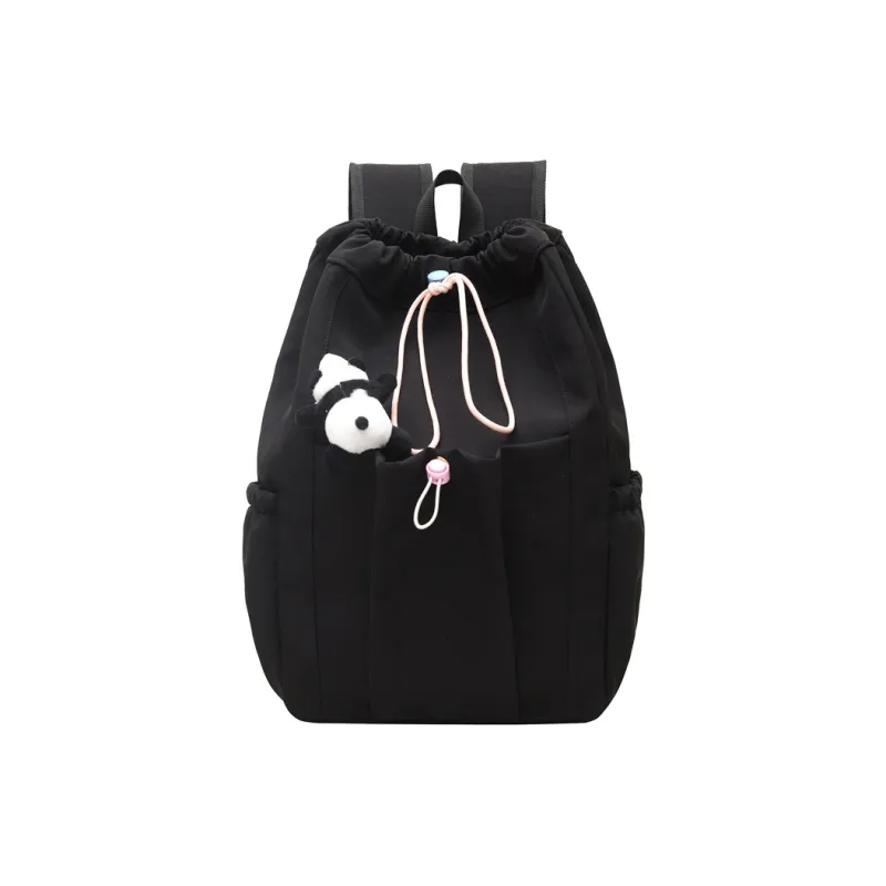 Yalu Nylon Backpack Regular Unisex Multicolor-12