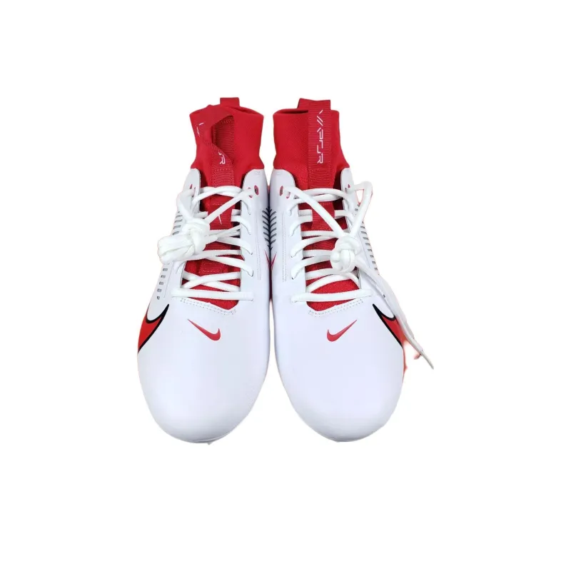Nike Vapor Edge Pro 360 2 Anti Slip Wear Resistant Soccer Shoes Men's White Red-1