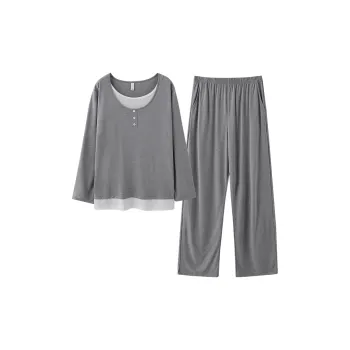 MADALLO Pajama Set Women's Gray