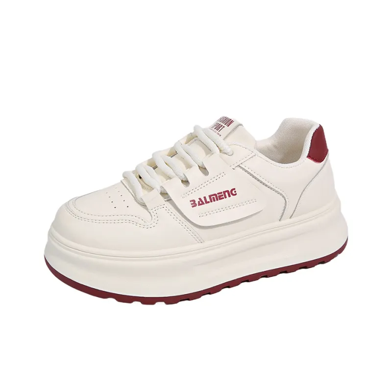 Nrillo Slip-Resistant Cushioning Wear-Resistant Balance Low-Top Skateboard Shoes Women's-5