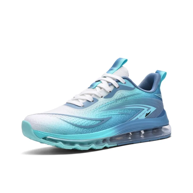 Kuding Cushioned Wear Resistant Breathable Lightweight Low Top Running Shoes Men's-11