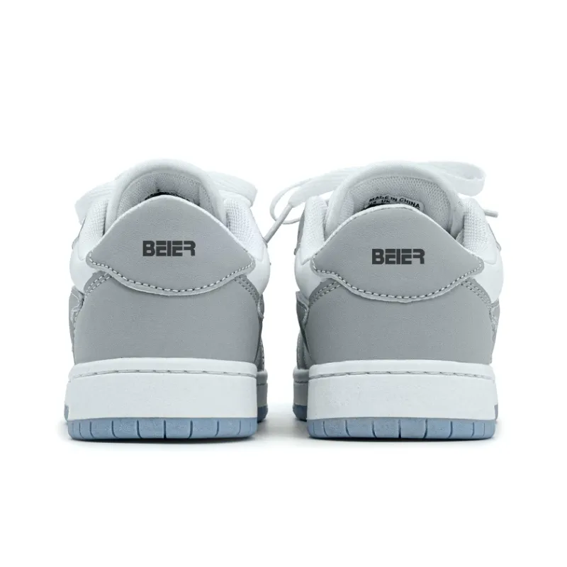 BEIER Lightning Collection Unique And Versatile Classic Vintage Cushioning Balance Low-Top Skateboard Shoes Unisex-22