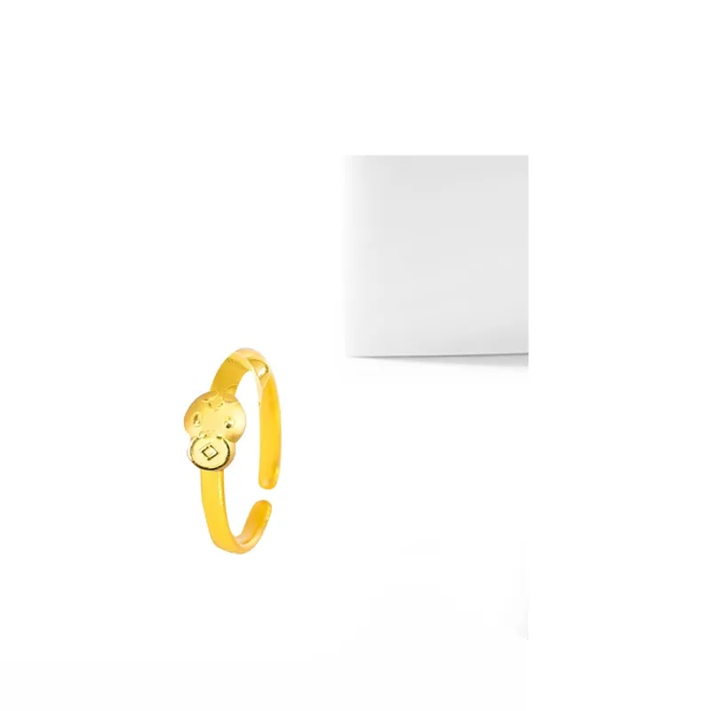 Welcome To The Treasure Alloy Rings Unisex-2