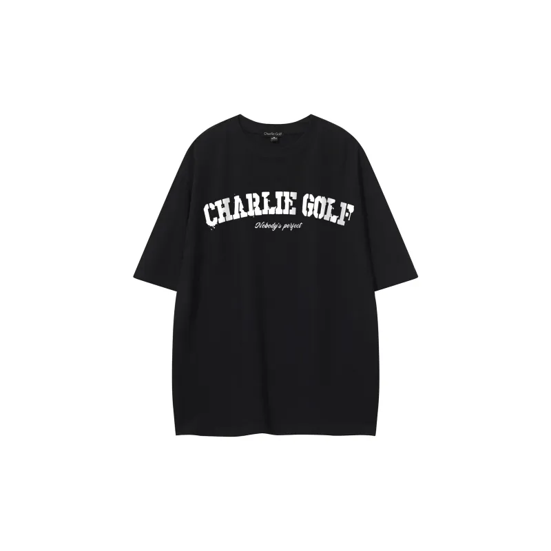 CHARLIE GOLF T-Shirt Unisex Black-1
