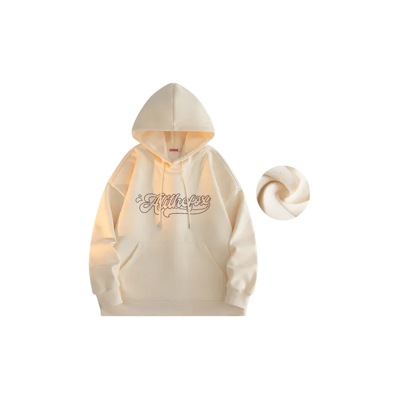 ALI THE FOX Sweatshirt Unisex White-29