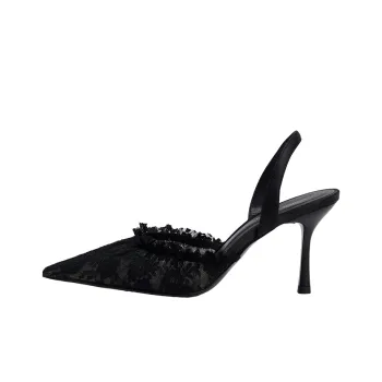 URBAN REVIVO Kitten And High Heels Women's Black
