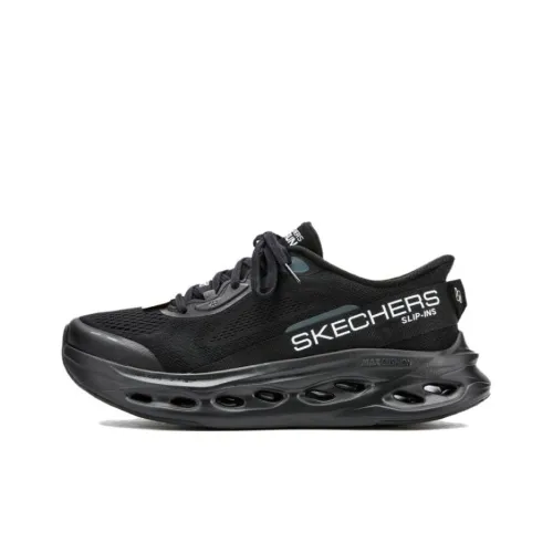 Skechers Slip Ins Durable Breathable Low-Top Casual Running Shoes Men's Black