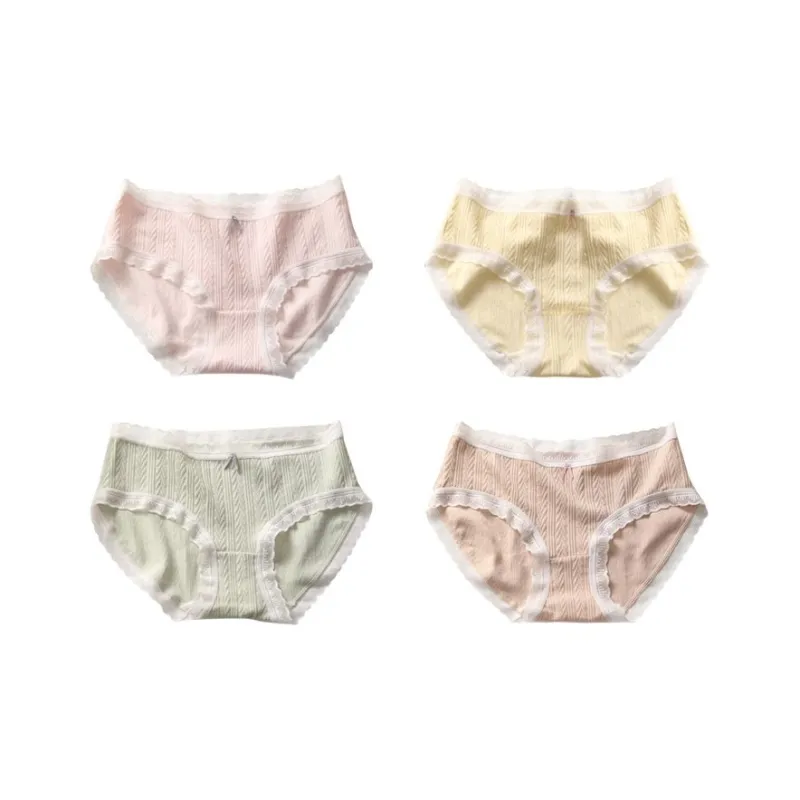 PLANDOO Underpants Women's 4 Pack-4