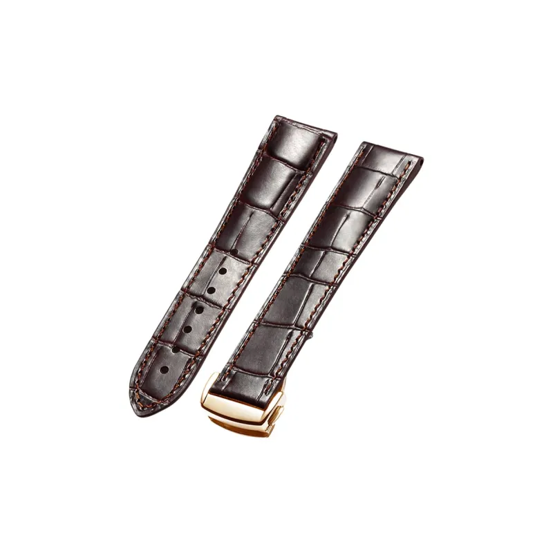 MILANQIAN M&Q Watch Band Omega Compatibility 200mm Cowhide Leather Material Unisex-10