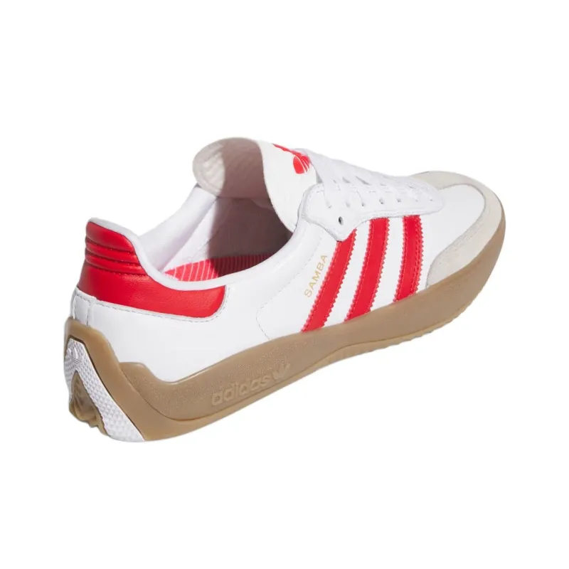 Adidas Puig Samba Cloud White Better Scarlet Gum-4