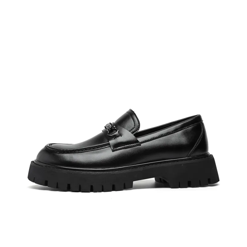 Baibianzhiheren Loafers Men's Black-0
