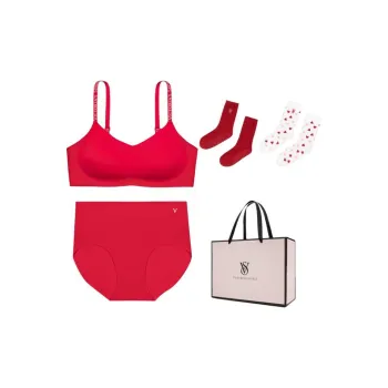 Victoria's Secret Underwear Set Gift Box Set Women's Red