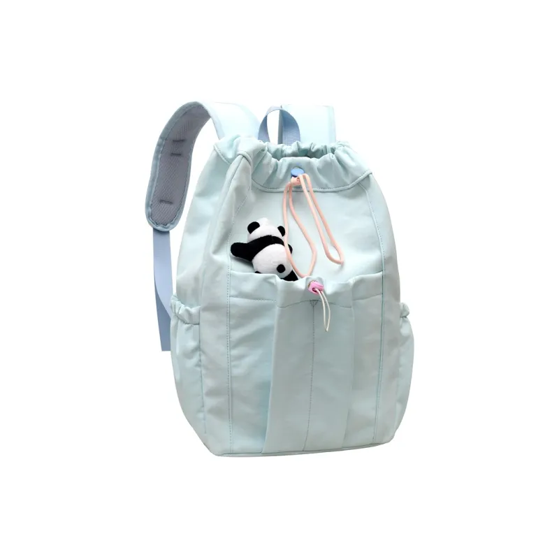 Yalu Nylon Backpack Regular Unisex Multicolor-21