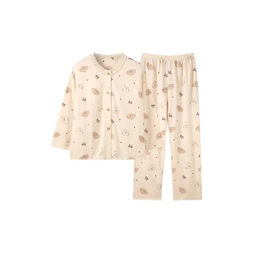Sleeping Beauty Pajama Set Women's Gray