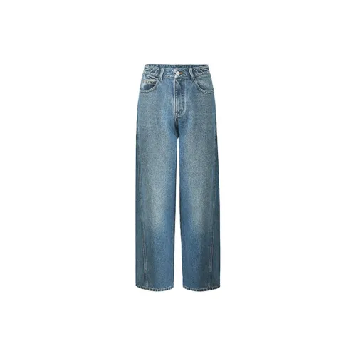 Abigthanks Jeans Unisex Denim Blue