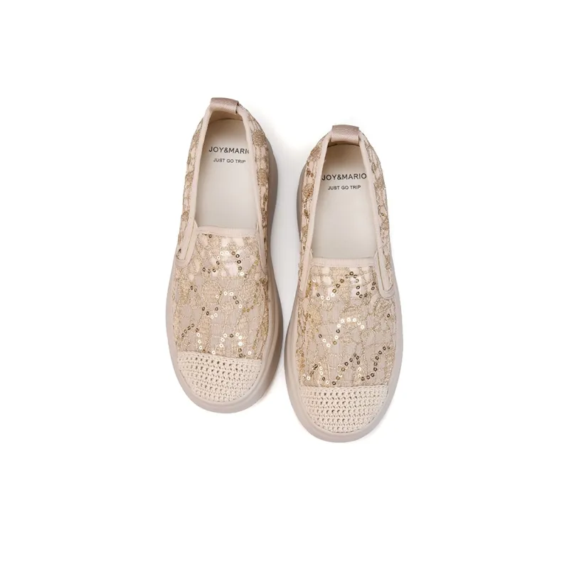 Joy&Mario Espadrilles Women's Gold-2