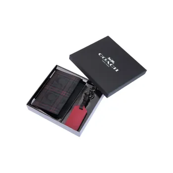 COACH Passport Case Passport Holders Black