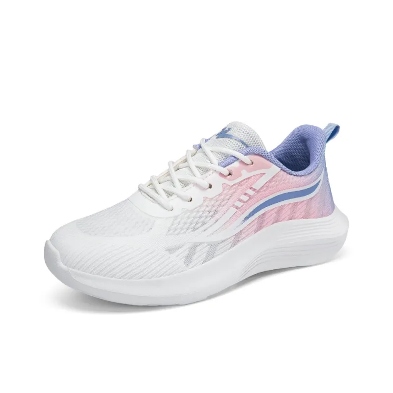 Binary Cushioning Height Increasing Lightweight Breathable Low Top Running Shoes Women's-7