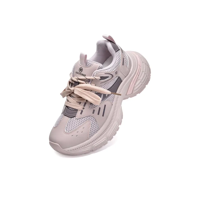 MISTERY Support Wear-Resistant Slip-Resistant Low-Top Chunky Sneakers Women's-14