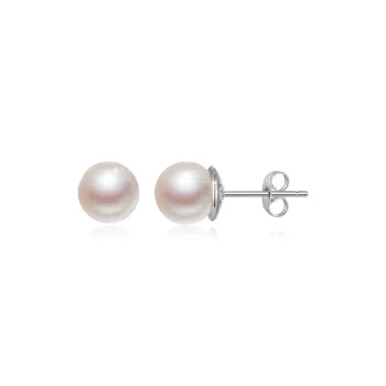 Panda Eyes 925 Sterling Silver Earrings Women's