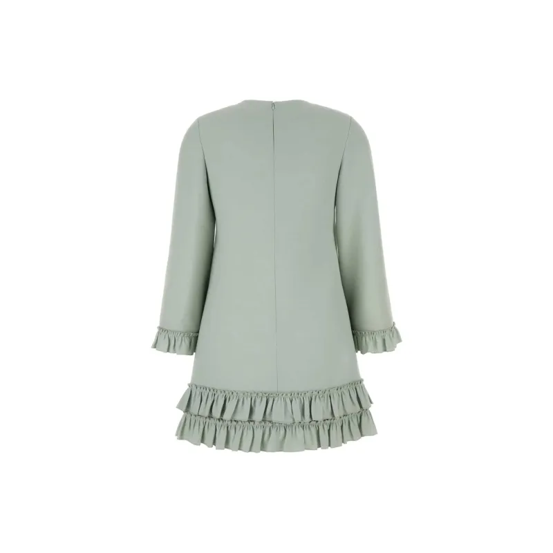 Valentino Long-Sleeved Dresses Women's Mint Green-1