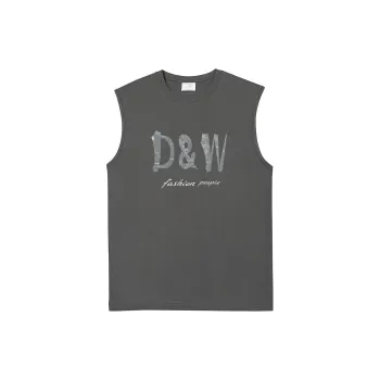 D&W Tank Tops Unisex Iron Gray