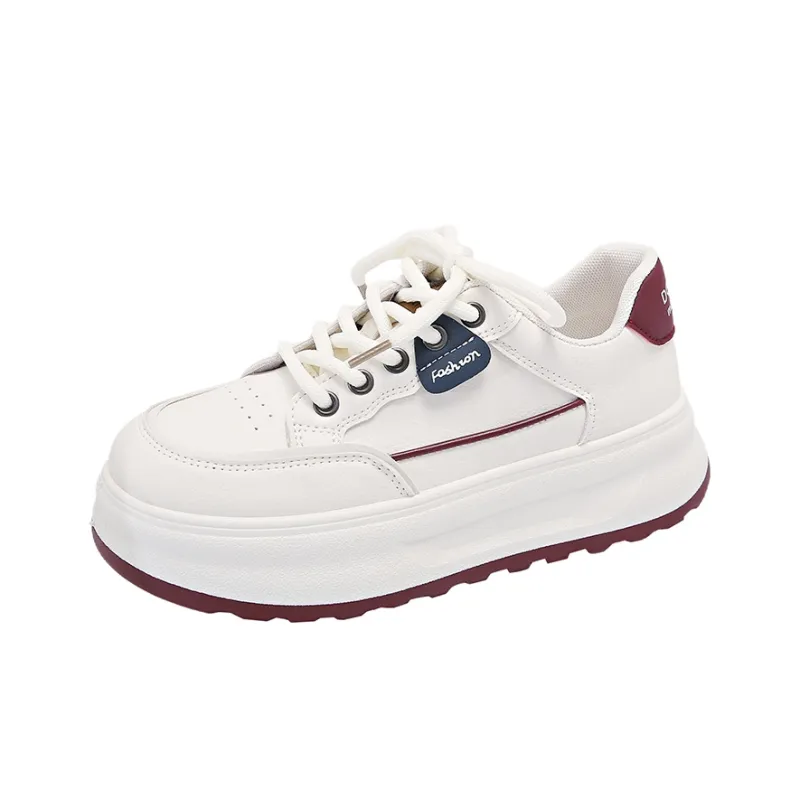 Nrillo Slip-Resistant Cushioning Wear-Resistant Balance Low-Top Skateboard Shoes Women's-5