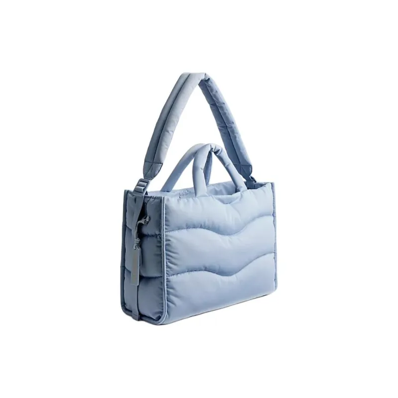 Coachtopia Recycled Polyester Tote Bag, Shopping Bag, Shoulder Bag, Handbag Tubas Unisex Blue-1