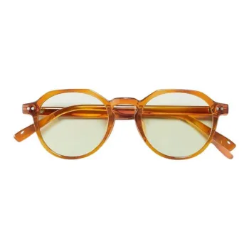 UNIQLO Round Sunglasses Unisex Yellow