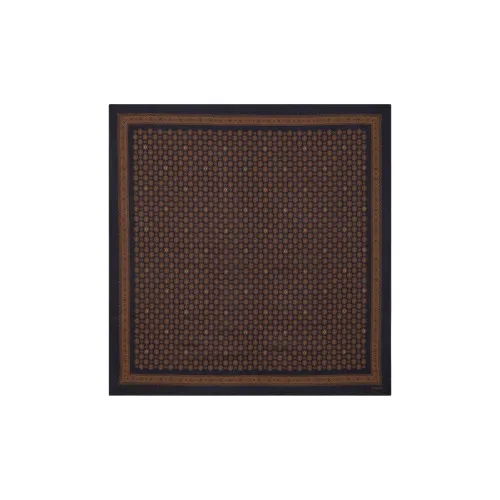 SAINT LAURENT Silk Silk Scarves Women's Blue
